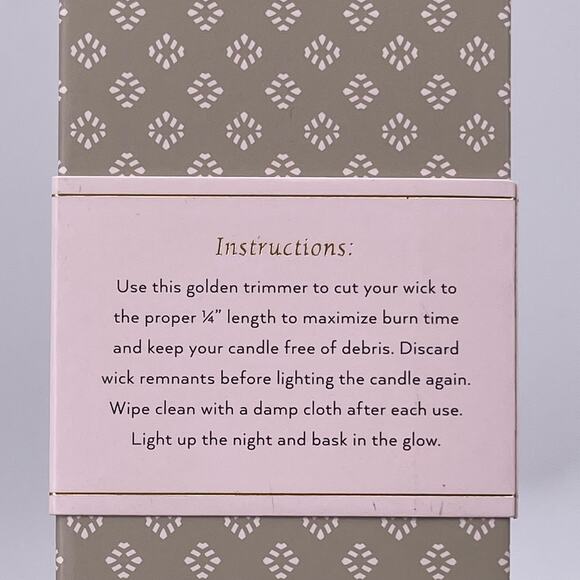 Margot Elena Candle Wick Trimmer Goldtone Golden Metal All Things Beautiful NEW - Picture 9 of 13